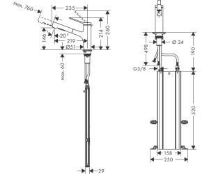 Hansgrohe Zesis M33 150 2jet (74821___)74821670 Sanitari & rubinetteria